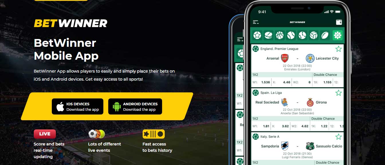 Découvrez Betwinner  le futur des paris en ligne